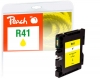 320186 - Peach Tintenpatrone gelb kompatibel zu GC41Y, 405764 Ricoh