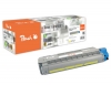 Peach Toner Cartridge yellow, compatible with  OKI 46507505