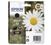 Cartouche d'encre noire originale  Epson No. 18 bk, C13T18014010