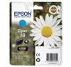 Cartouche d'encre cyan originale  Epson No. 18 c, C13T18024010