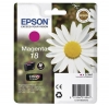 Cartouche d'encre magenta originale  Epson No. 18 m, C13T18034010