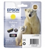 Original Ink Cartridge yellow  Epson No. 26 y, C13T26144010