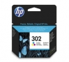 Original Ink Cartridge color  HP No. 302 c, F6U65AE