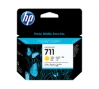 Originale Pack de 3 Cartouches d'encre jaune  HP No. 711 Y*3, CZ136A