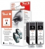 3 cartuchos de tinta negra de Peach compatibles con  Canon, Apple BCI-11BK, 7574A001