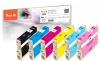 Peach Combi Pack, compatible with  Epson T0487, C13T04874010