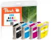 Peach Multipack compatible avec  HP No. 88, C9385AE, C9386AE, C9387AE, C9388AE