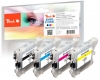 Multipack Peach, compatible avec  Brother LC-1100VALBP