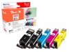 Peach Multi Pack, compatible with  Canon PGI-520, CLI-521, 2934B007