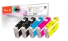 Peach Combi Pack Plus, compatible with  Epson T0715, C13T07154010