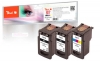 Peach Multipack Plus, compatible avec  Canon PG-510BK*2, CL-511C, 2970B001*2, 2972B001