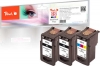 Peach Multi Pack Plus, compatible with  Canon PG-512BK*2, CL-513C, 2969B001*2, 2971B001