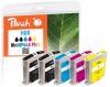 Peach Multipack Plus compatible avec  HP No. 88, C9385AE*2, C9386AE, C9387AE, C9388AE