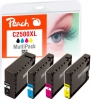 Peach Combi Pack with chip, compatible with  Canon PGI-2500XL, 9254B004