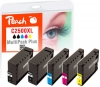 Peach Combi Pack Plus with chip, compatible with  Canon PGI-2500XL, 9254B004