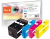 Peach Combi Pack compatible avec  HP No. 934XL, No. 935XL, C2P23A, C2P24A, C2P25A, C2P26A