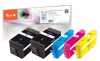 Peach Combi Pack Plus compatible avec  HP No. 934XL, No. 935XL, C2P23A, C2P24A, C2P25A, C2P26A