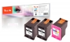 Peach Multipack Plus compatible avec  HP No. 302, F6U66AE, F6U65AE