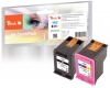 Peach Multipack compatible avec  HP No. 62, N9J71AE