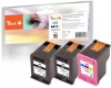 Peach Multi Pack Plus compatible with  HP No. 62, C2P04AE*2, C2P06AE