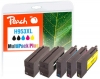 Peach Combi Pack Plus compatible avec  HP No. 953XL, L0S70AE*2, F6U16AE, F6U17AE, F6U18AE