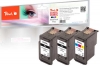 Peach Multipack Plus compatible avec  Canon PG-545XL*2, CL-546XL, 8286B013