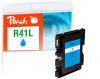 Peach cartouche d'encre cyan compatible avec  Ricoh GC41CL, 405766