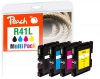 Peach Combi Pack compatible avec  Ricoh GC41L, 405765, 405765, 405767, 405768