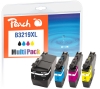 Multipack Peach, compatible avec  Brother LC-3219XLVALDR