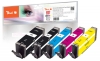 Peach Multi Pack, compatible with  Canon PGI-580, CLI-581, 2078C005