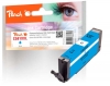 Peach cartouche d'encre XXL cyan, compatible avec  Canon CLI-581XXLC, 1995C001