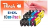 Peach Pack of 10, compatible with  Epson No. 16XL, C13T16364010