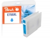 Peach XL Ink Cartuccia d'inchiostro ciano, compatibile con  Epson T7552C, C13T755240