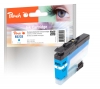 Peach Ink Cartridge cyan, compatible with  Brother LC-3233C