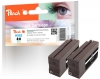 Peach Twin Pack cartouche d'encre noire compatible avec  HP No. 953 bk*2, L0S58AE*2