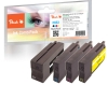 Multipack Peach avec puce, compatible avec  HP No. 953, L0S58AE, F6U12AE, F6U13AE, F6U14AE