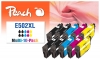 Peach Pack of 10, compatible with  Epson No. 502XL