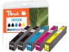 Peach Combi Pack Plus with chip compatible with  HP No. 913A, L0R95AE, F6T77AE, F6T78AE, F6T79AE