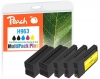 Peach Combi Pack Plus with chip compatible with  HP No. 963, 6ZC70AE