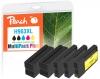 Peach Multi Pack Plus with chip compatible with  HP No. 963XL