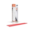 Peach Binding Combs 6mm, 25 sheets A4, red, 1000 pcs. - PB4060-03  HP 